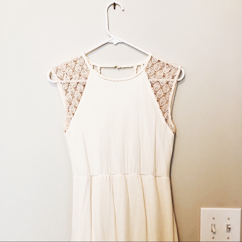 Cream Dress